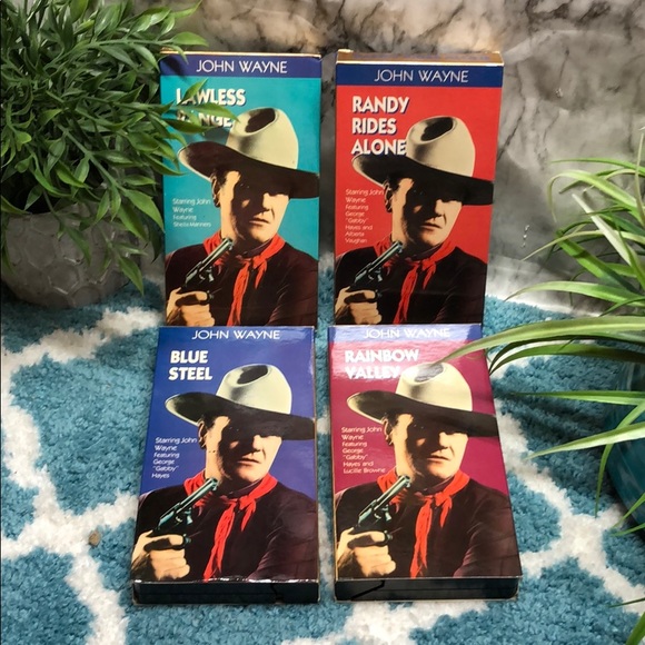 The duke John Wayne VHS set to four - Picture 4 of 4